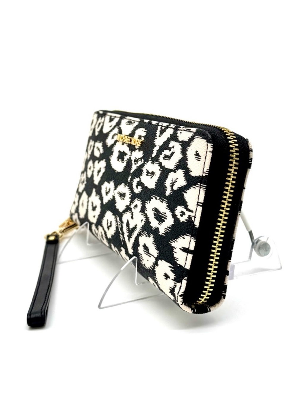 Michael Kors Large Continental Wallet - Black Multi - Picture 3 of 7